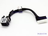MH9GW 0MH9GW DC Jack IN Cable for Dell Precision 7510 7520 P53F Power Connector Port DC30100VD00 DC30100VG00 AAPA0 AAPAO